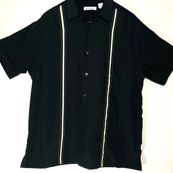 CUBAVERA PANEL SHIRT - CONTRAST STITCHING - Picture 6 of 6